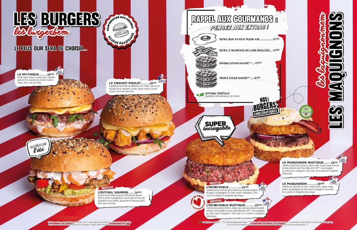 Menu Restaurant La Boucherie-2